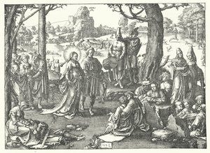 The Dance of the Magdalene by Lucas van Leyden